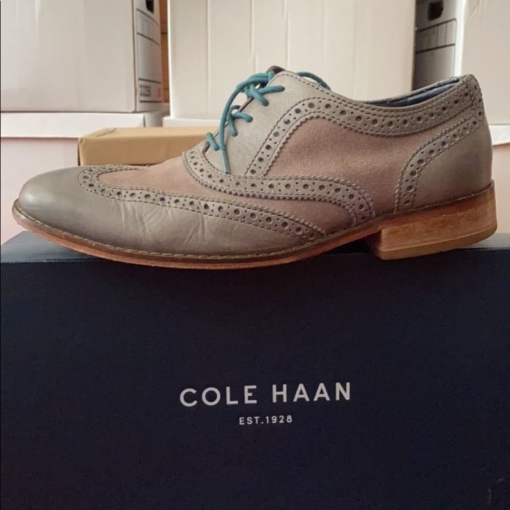Cole Haan Nike air Colton Wingtip Oxford Men’s 8